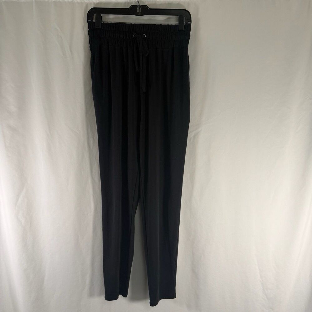 Fabletics Joggers Women's Small Black Pull On Drawstring Pockets Modal Blend